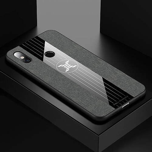 Wewoo Coque Souple Pour Xiaomi Mi 8 XINLI étui de protection en TPU antichoc Texture Gris