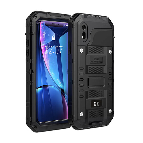 Cadorabo Coque iPhone XR Etui en Noir