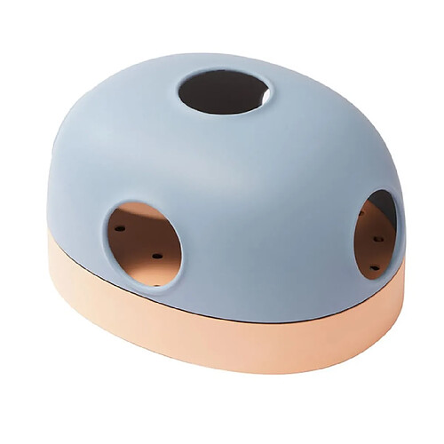 Universal Jouet pour chat 3 en 1 Orbital Ball Deluxe Jouet intelligent interactif Jeu pour chat Traitement Puzzle Jouet amusant Entraînement Tunnel | Jouet pour chat (bleu)