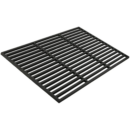 Bcelec HBG54 Grille de barbecue en fonte émaillée 54x34cm grille de cuisson, grill à bois ou gaz