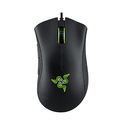 Souris de jeu filaire Razer DeathAdder Essential 6400DPI capteur optique 5 boutons programmables indépendamment Conception ergonom