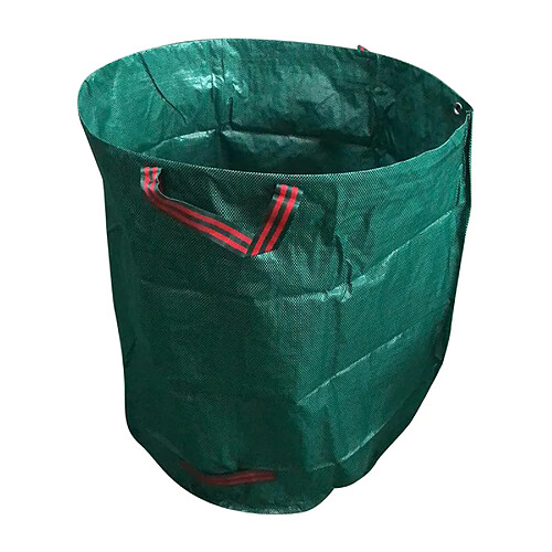 Sac De Jardin Stockage Robuste De Conteneur De Poubelle De Feuilles Tombées De Jardin 272L 72gallon