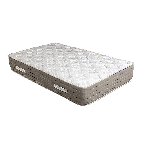 Visiodirect Matelas KIAN 160x200 cm à ressorts ensachés, en mousse haute densité, indépendance du couchage, face été/hiver, épaisseur 26cm