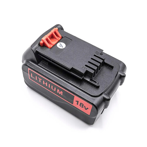 vhbw Batterie remplacement pour Black & Decker BL1518-XJ, BL2018-XJ, BL3018, BL3020 pour outil électrique (3000 mAh, Li-ion, 18 V)