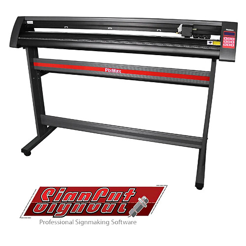 Monstershop Plotter de Découpe Vinyle PixMax de 151cm avec Logiciel SignCut Pro