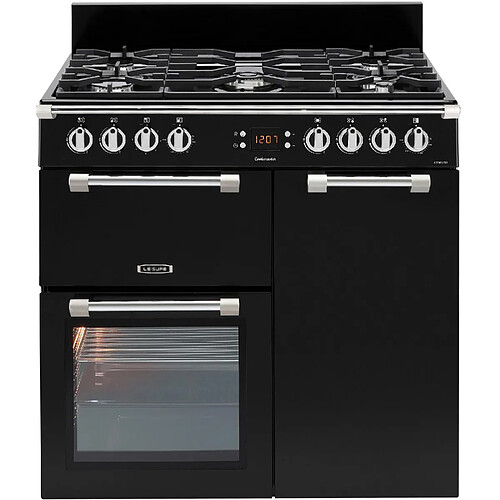 Cuisinière gaz 60l 5 feux noir - ck90f324k - LEISURE