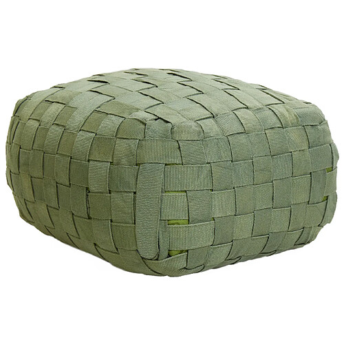 Beliani Pouf BODLA Vert 50 cm 50 cm