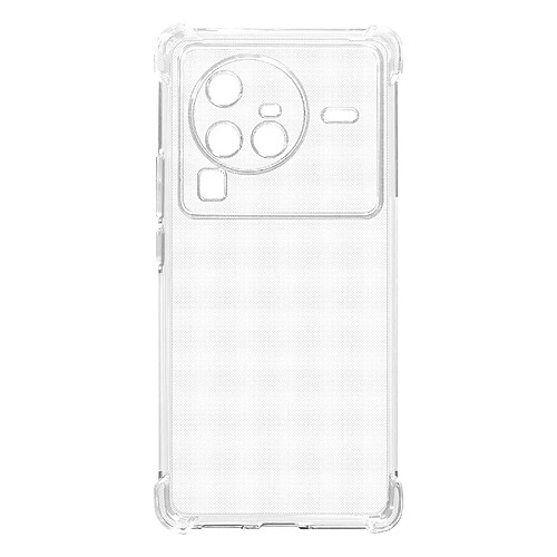 Avizar Coque Vivo X80 Pro Silicone Gel Flexible Fine et Légère Transparent