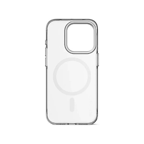 Decoded Coque pour Apple iPhone 15 Pro Compatible MagSafe Translucide Anti-jaunissement Transparent