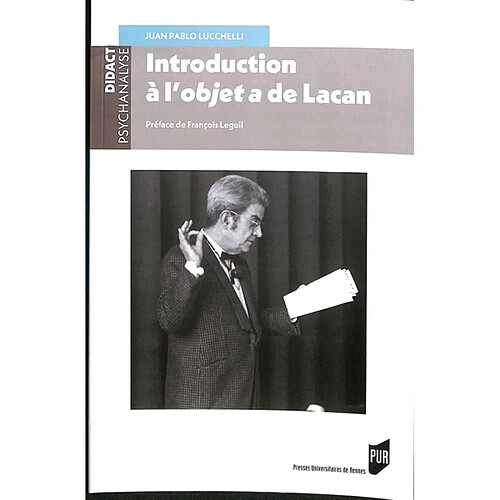 Introduction à l'objet a de Lacan