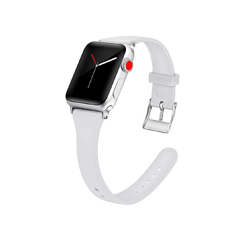 B20 Blanc Petite montre Bracelet de rechange 42mm 44mmmsmall Taille Sangle de silicone pour Apple Iwatch 7654321 SE