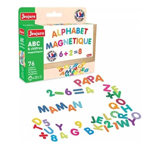 Jeujura Magnets ABC et Chiffres Magnetiques