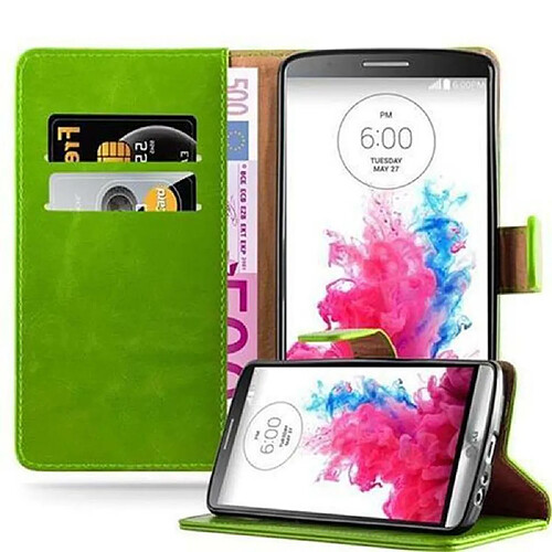 Cadorabo Coque LG G3 Etui en Vert