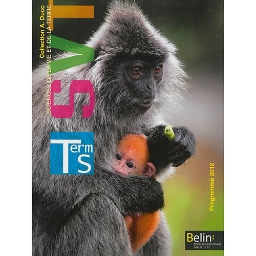 SVT, sciences de la vie et de la terre, Terminale S : programme 2012 · Occasion