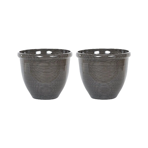 Lot de 2 cache-pots Beliani TESALIA