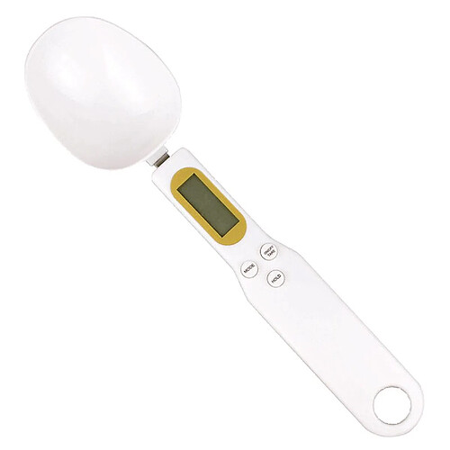 Universal Cuillère de mesure de cuisine numérique Cuillère électronique numérique Balance Mini-balance de cuisine Accessoires de cuisson(blanche)