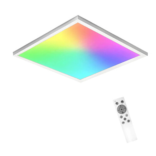 ZMH LED Ceiling Light RGB Colour Changing - Plafonnier Dimmable 24W Blanc