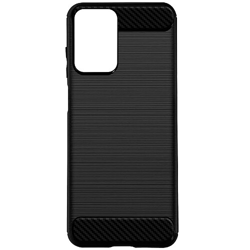 Avizar Coque pour Xiaomi Redmi 10 et 10 2022 Souple Renforcée Effet Carbone Brossé Noir