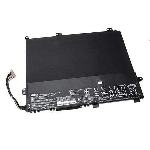 vhbw Batterie compatible avec Asus VivoBook R416SA-FA0049T, R416SA-FA0056T, R416SA-WX0022T ordinateur portable Notebook (4800mAh, 11,4V, Li-polymère)