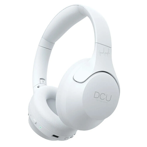 DCU TECNOLOGIC Oreillette Bluetooth DCU TRUE IMMERSIVE ANC Blanc