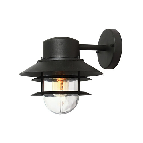 Elstead Lighting Applique murale extérieur Copenhagen Acier inoxydable Noir