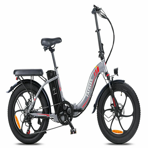 Vélo Électrique FAFREES F20 - 250W Batterie 576WH Autonomie 70KM - Gris