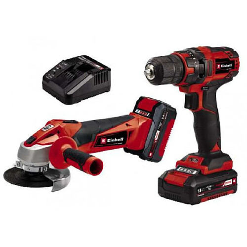 Kit perceuse + meuleusesanse fil TC-TK 18 Li Kit Einhell