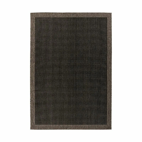 Paris Prix Tapis Uni à Poils Plats Splash Anthracite 160 x 230 cm