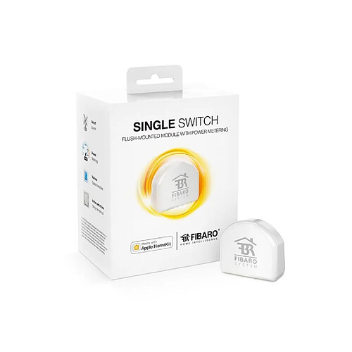 Micromodule commutateur Bluetooth compatible Apple HomeKit - Fibaro