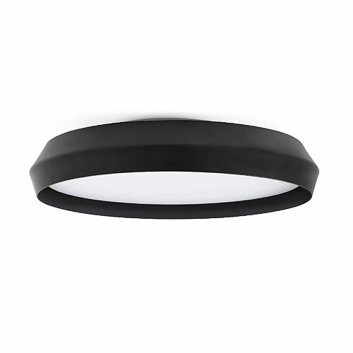 Faro Barcelona 600 Noir, Applique/Plafonnier Noir 40W 2700K