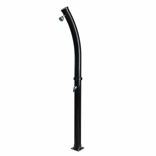 Douche solaire d'extérieur Cascata pour piscine, terrasse et jardin, avec mitigeur, réservoir de 20L | sweeek