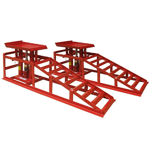 Varanmotors NECRR-02 Rampes de Levage avec vérins intégrés, 4 Tonnes, lot de 2 pièces