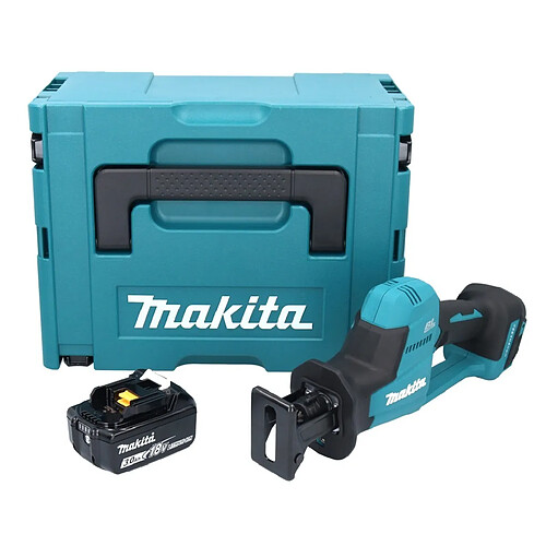 Makita DJR189F1 Scie récipro sans fil 18V Brushless + 1x Batterie 3,0 Ah + Coffret Makpac - sans chargeur