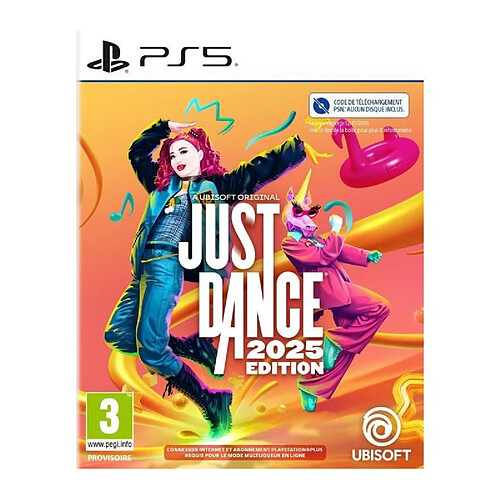 Ubisoft Just Dance 2025 - Jeu PS5 - Code In A Box