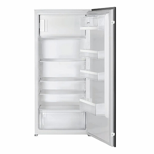 Réfrigérateur 1 pte intégrable SMEG S4C122F 188L Blanc