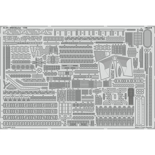 DKM Blücher for Trumpeter - 1:350e - Eduard Accessories