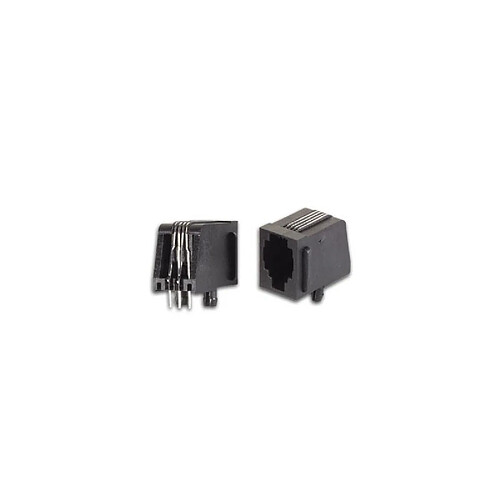 Perel Connecteurs modulaires pour ci rj10 4p4c, version coude