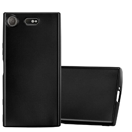 Cadorabo Coque Sony Xperia XZ1 COMPACT Etui en Noir