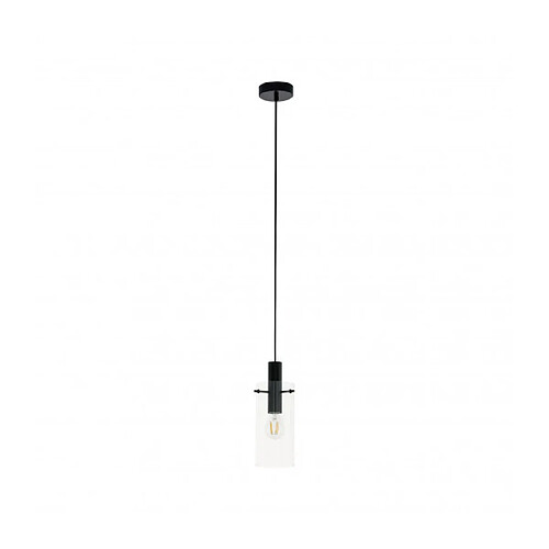 EGLO Suspension MONTEFINO 1 ampoule noir