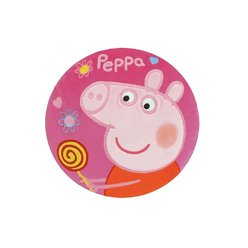 Jemini/Fun House Coussin rond Peppa Pig Rose