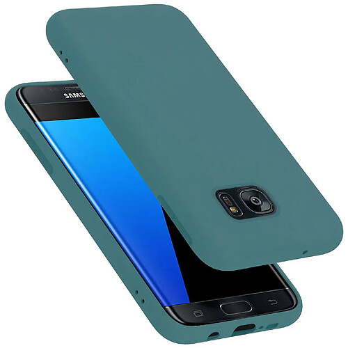 Cadorabo Coque Samsung Galaxy S7 EDGE Etui en Vert