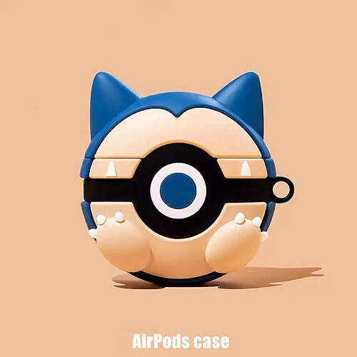 GUPBOO Airpods Coque Housse Étui Protecteur Compatible pour AirPods 3-Dessin animé de boule d'elfe de bête de Carby