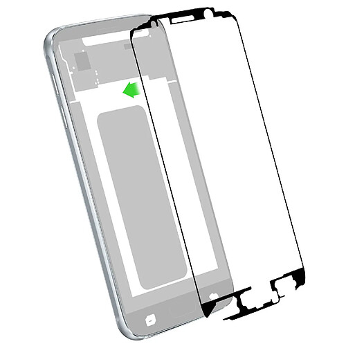 Avizar Adhésif écran LCD d'Origine Samsung Galaxy S6 Facile à installer Maintien solide