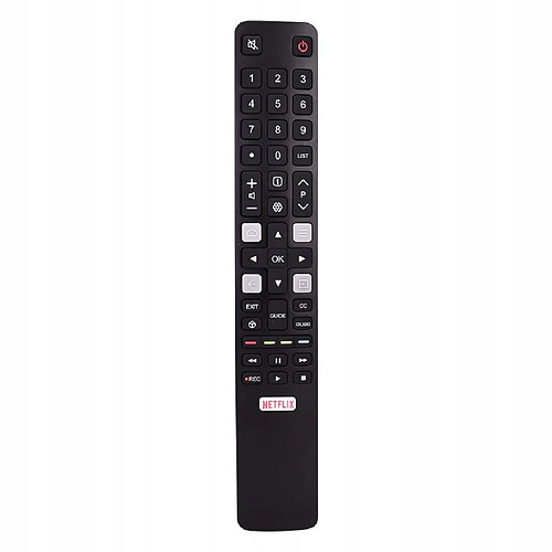 GUPBOO Télécommande Universelle de Rechange pour téléviseur LED intelligent TCL 32A321 40A321 RC802N Y