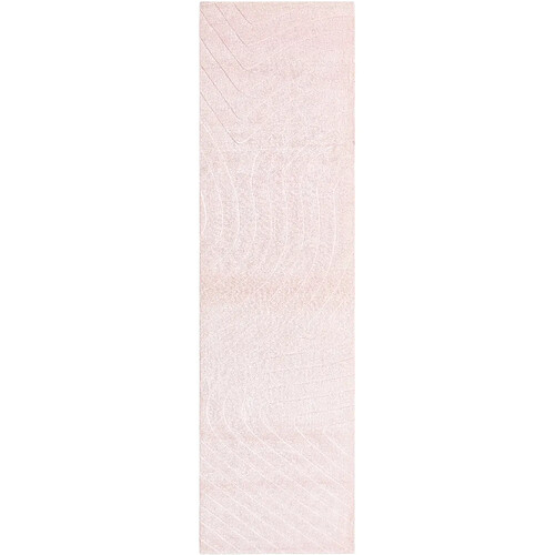 Vidal Tapis de couloir en laine 300x84 rose Darya