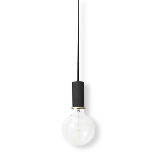 COLLECT-Suspension Métal Basse H10,2cm Noir Ferm Living