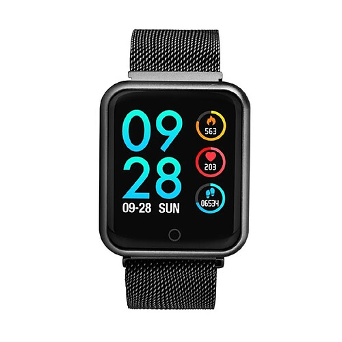 Wewoo Bracelet connecté P68 Smart Watches Moniteur de fréquence cardiaque Tracker de l'activité de la pression artérielle