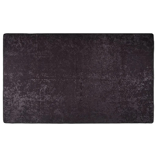 vidaXL Tapis lavable antidérapant 120x180 cm anthracite