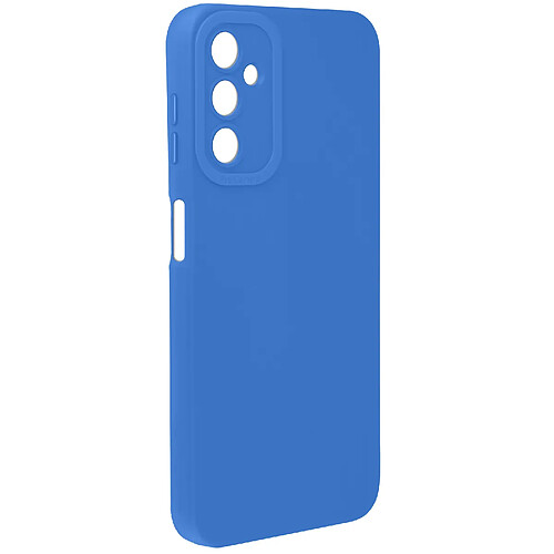 Avizar Coque pour Samsung Galaxy A14 4G et 5G Silicone Mat Protection Caméra Bleu