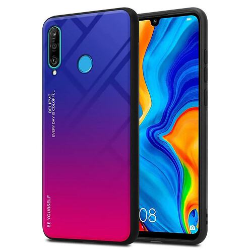 Cadorabo Coque Huawei P30 LITE Etui en Violet